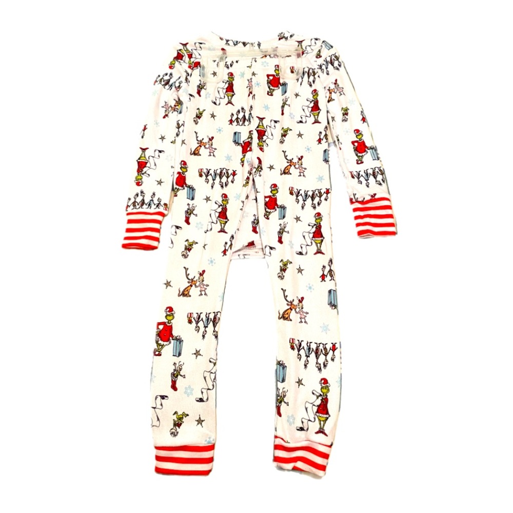 Dr Suess’ The Grinch 2 Piece Christmas Pajama Set 3T